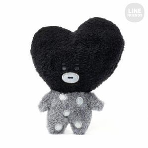 BT21 モノトーン　ぬいぐるみ　TATA テテ　V BTS