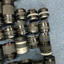 超大量！計79個　まとめ売り　MF　AF　レンズ Nikon SIGMA TAMRON TOKINA Minolta PENTAX ジャンク品　まとめ　D009_画像4