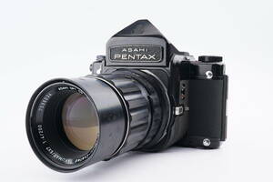 PENTAX 67 + Super Takumar 67 200mm f4 中判フィルムカメラ　レンズセット　ビンテージ