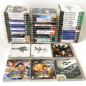 1円スタート 1円〜 1スタ PS3 プレステ3 ソフト 51本セット まとめて まとめ売り 大量セット タイトル FF 無双 グラセフ パワプロ ①