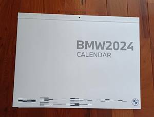 【非売品】BMW 壁掛け2024年カレンダー②　送料無料