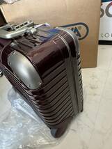 【即決/即納】 新品未使用・保管品 付属品完備 RIMOWA リモワ LINBO CARMONA RED リンボ 24L TSAロック ビジネストローリー 881.40.34.２⑧_画像5