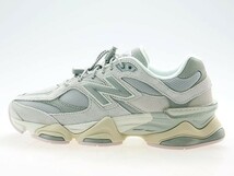 新品/NEW BALANCE/ニューバランス/U9060GM/ユニセックス/GRAY/BEIGE/グレー/ベージュ/【90/60】/スエード/メッシュ/レザー/ワイズD/27.0cm_画像2