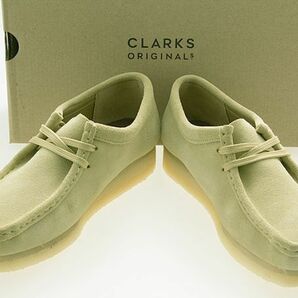 新品/CLARKS ORIGINALS/クラークス/WALLABEE/ウィメンズ ワラビー/MAPLE SUEDE/メイプル スエード/女性用/26155545/22.0cmの画像1