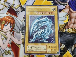 遊戯王　青眼の白龍　レリーフ　SM-51　仮面の呪縛　プレイ用　マグネットローダー付