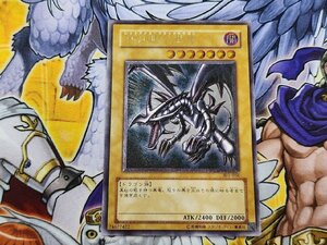 遊戯王　真紅眼の黒竜　レリーフ　301-056　新たなる支配者　プレイ用　マグネットローダー付