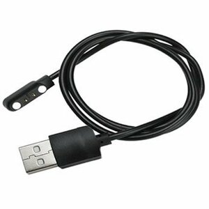 【VAPS_1】スマートウォッチ USB充電ケーブル 2ピン 4.0mm 時計充電ケーブル 磁気 充電用ケーブル 送込