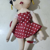 Betty Boop ベティちゃん birthdayBetty Doll ビンテージ ぬいぐるみ_画像3