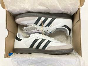 新品未使用 23.5cm　adidas Samba OG Cloud White Core Black B75806 アディダス サンバ クラウド ホワイト コア ブラック クリアグラナイ