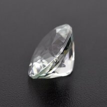 M2014【BSJD】天然クォーツ 4.444ct ルース 12.07×9.99×6.89mm 裸石 中央宝石研究所 ソーティング付き 本物_画像2