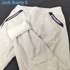 ★新品正規品 PEARLYGATES/ジャックバニー メンズキルティングパンツ 6(LL) 軽量で抜群の保温性 ストレッチ性 冬のゴルフに大活躍！