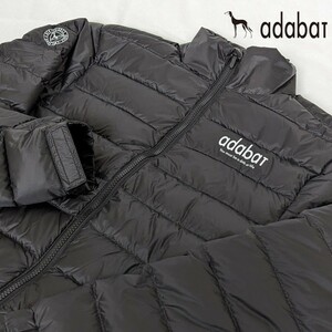 ★新品正規品 adabat アダバットメンズダウンジャケットsize M　超軽量 暖か 撥水加工　ダウン85%最高級素材使用　