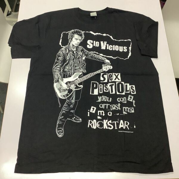 SR13C3. バンドTシャツ XLサイズ　Sid Vicious シドヴィシャス　SEX PISTOLS セックスピストルズ