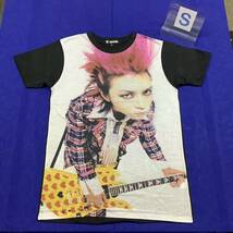 DBR7S2. バンドTシャツ　Sサイズ　HIDE ⑤ ヒデ　X Japan 半袖_画像1