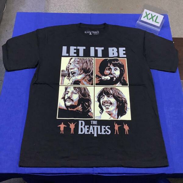 SR2D2. バンドデザインTシャツ　XXLサイズ　The Beatles ① ビートルズ