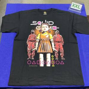 SR2D2. デザインTシャツ　XXLサイズ　SQUID GAME ① イカゲーム