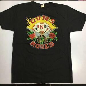 SR4C2♪ 両面プリントバンドデザイン半袖Tシャツ ガンズアンドローゼズ ⑥ GUNS N’ ROSES XLサイズ