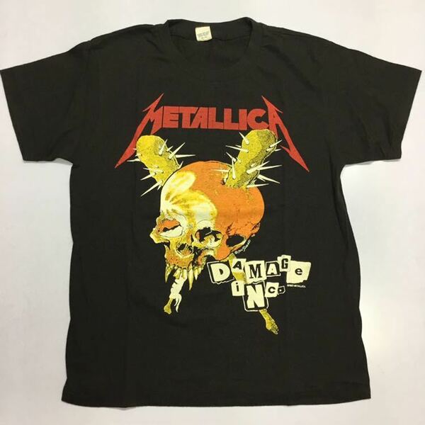 SR4B1♪ 両面プリントバンドデザイン半袖Tシャツ メタリカ ② Lサイズ METALLICA