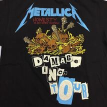 SR4B1♪ 両面プリントバンドデザイン半袖Tシャツ メタリカ ② Lサイズ METALLICA_画像4