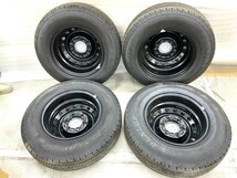 【新車外し】200系　ハイエース　タイヤ・ホイ－ルセット　195/80R15　ダンロップSP175　製造23年38週　（G40-22）_画像8