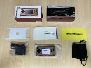 極上美品　ゲームボーイミクロ ファミコンカラー　付属品完備　任天堂 Nintendo ニンテンドーGAME BOY micro 