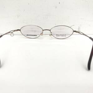 8K-120 新品 未使用 眼鏡 メガネフレーム SONIA RYKIEL 国産 日本製 オーバル Ti-P フルリム シンプル ソニアリキエル 女性 男性 レディーの画像5