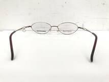 8K-120 新品 未使用 眼鏡 メガネフレーム SONIA RYKIEL 国産 日本製 オーバル Ti-P フルリム シンプル ソニアリキエル 女性 男性 レディー_画像5