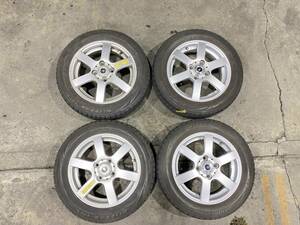 タイヤ＆ホイールセット！！ 155/65R14(14x4.5J+45/4H PCD100)　BRIDGESTONE/ブリヂストン/ブリザック 【H-55】