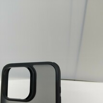 y120612fm ESR for iPhone ケース MagSafe対応 耐黄変 傷に強い背面 iPhone 15 Pro Max 用 磁気スマホケース ブラック Classicシリーズ_画像3