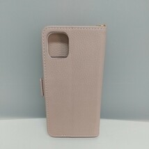 y120816fm YIZHIN iPhone 11 スマホケース 手帳型 カード収納 マグネット式 全面保護 アプリコット ピンク_画像7