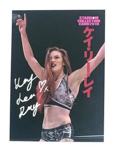 STARDOM ☆ KAY LEE RAY Autographed Card 