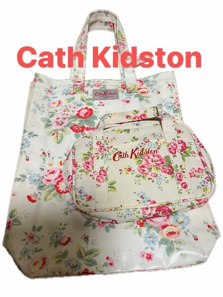 【Cath Kidston】キャスキッドソン　トートバッグ＆ポーチ
