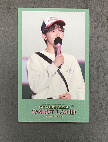 【スングァン】seventeen caratland global 特典 フォトカード トレカ ポラロイド