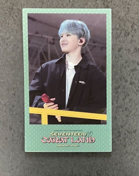 【ウジ】seventeen caratland global 特典 フォトカード トレカ ポラロイド