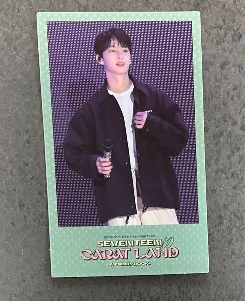 【ジュン】seventeen caratland global 特典 フォトカード トレカ ポラロイド