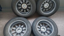 ★売り切り1円出品!!★スタッドレスタイヤアルミホイール4本セット★205/65R15★5穴・PCD114.3・6.0J・+52★グッドイヤー(国産)アイスナビ6_画像2