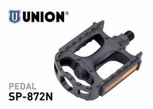 未使用 MTBペダル UNION SP-872N 送料520円 リフレクター付 軽量