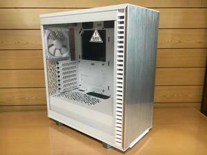 【ほぼ未使用】Fractal Design PCケース Define 7 Compact White TG Clear Tint FD-C-DEF7C-04