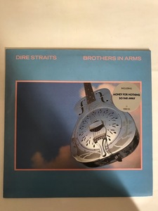 ■UKオリジ■DIRE STRAITS-ダイアー・ストレイツ/BROTHERS IN ARMS 1985年 英VERTIGO 貴重HYPEステッカー付！