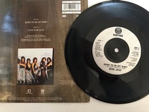 ■UKオリジ7■BON JOVI-ボン・ジョヴィ/BORN TO BE MY BABY b/w LOVE FOR SALE 1988年 英VERTIGO 音圧抜群 EX！_画像2