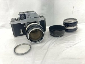 Nikon ニコン　フィルムカメラ　F　望遠レンズ付き【BKBC8027】