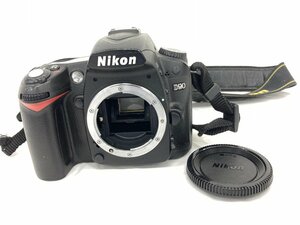Nikon ニコン　一眼レフデジタルカメラ　D90　本体のみ　ストラップ付き【BKBC8059】