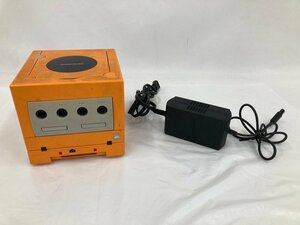 任天堂　NINTENDO GAME CUBE ゲームキューブ　GAME BOY PLAYER　DOL-017　オレンジ　本体・ケーブル セット【BLAB2033】