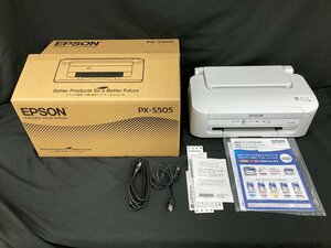 EPSON　エプソン　A4ビジネスインクジェットプリンター　PX-S505　箱付き　通電○【BLAD8013】