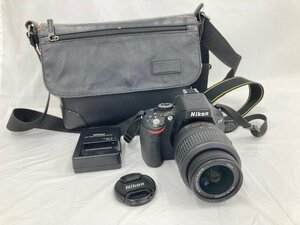 Nikon ニコン デジタル一眼レフカメラ D5100 18-55VR レンズキット 充電器・カメラバッグ付き 通電〇【BLAC5060】