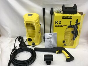 KARCHER ケルヒャー 高圧洗浄機 K2 コンパクト KMR KARCHER ケルヒャーK2 家庭用高圧洗浄機 箱・付属品あり 【BKAY9003】