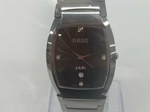 RADO ラドー ジュビリー クォーツ 腕時計 SS 1372811523085 稼動【BLAE7015】_画像2