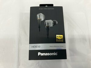 Panasonic パナソニック イヤフォン HDE10 新品未開封 【BKAV8034】