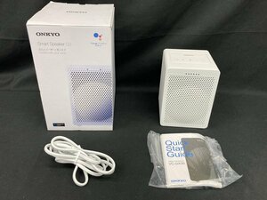 ONKYO オンキョー スマートスピーカー G3 通電〇 初期化済 VC GX30【BLAF2021】