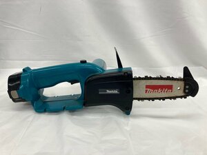 makita マキタ　115mm充電式チェーンソー　UC120D　バッテリ1235B付き　ジャンク品【BLAH8068】